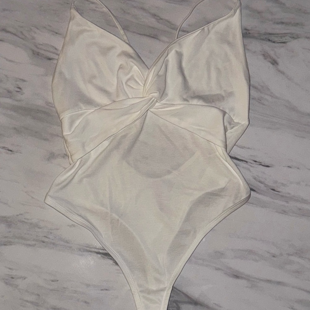 Cream Bodysuit